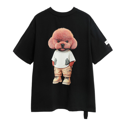 MWM Unisex κοντομάνικη μπλούζα Teddy Streetwear Dog T-Shirt